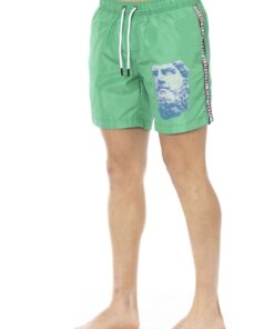 Alternative view of Bikkembergs Beachwear Swimwear - BKK1MBM13 (Green)