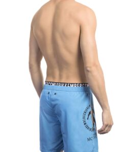 Alternative view of Bikkembergs Beachwear Swimwear - BKK1MBM07 (Blue)