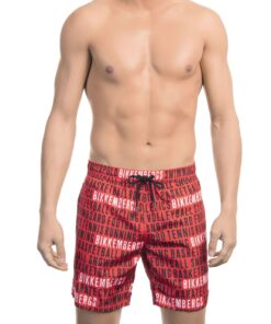 Bikkembergs Beachwear Swimwear - BKK1MBM17 (Red)