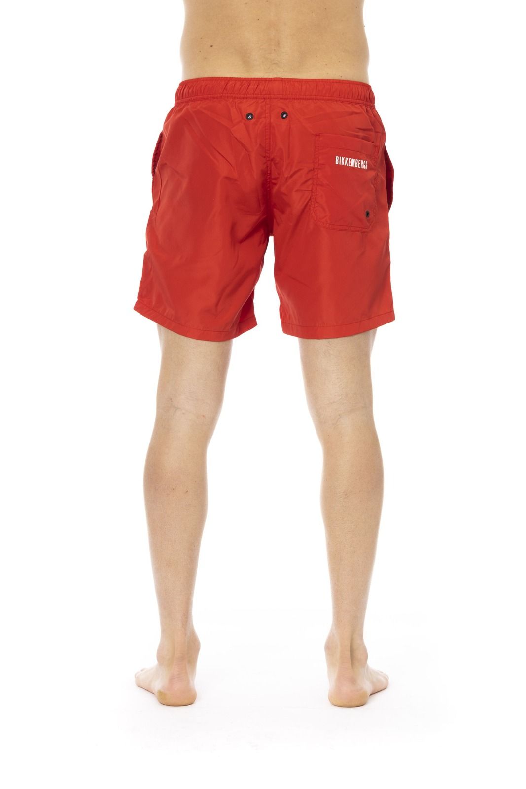 Bikkembergs Beachwear Swimwear - BKK1MBM11 (Red) - Image 3