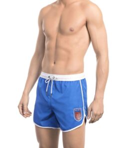 Bikkembergs Beachwear Swimwear - BKK1MBS04 (Blue)