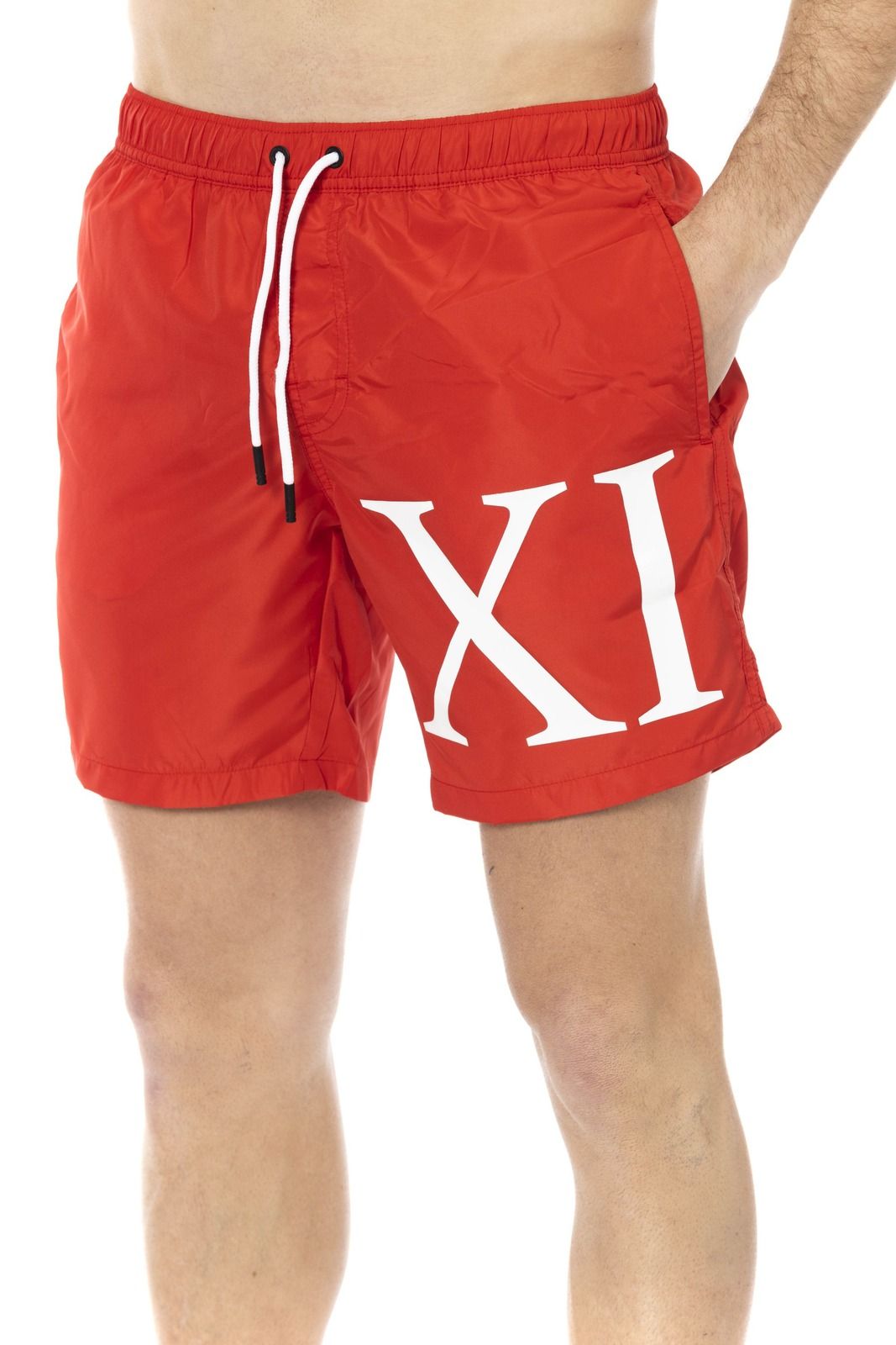 Bikkembergs Beachwear Swimwear - BKK1MBM11 (Red) - Image 4