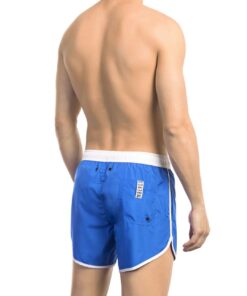 Alternative view of Bikkembergs Beachwear Swimwear - BKK1MBS04 (Blue)