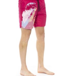 Alternative view of Bikkembergs Beachwear Swimwear - BKK1MBM14 (Pink)