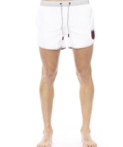 Bikkembergs Beachwear Swimwear - BKK1MBS04 (White)