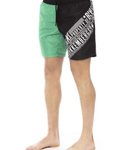 Alternative view of Bikkembergs Beachwear Swimwear - BKK1MBM09 (Green)