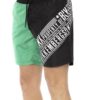 Bikkembergs Beachwear Swimwear - BKK1MBM09 (Green) - Image 4