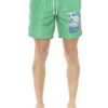 Bikkembergs Beachwear Swimwear - BKK1MBM13 (Green)